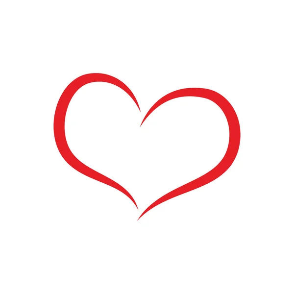 Coeur et amour — Image vectorielle