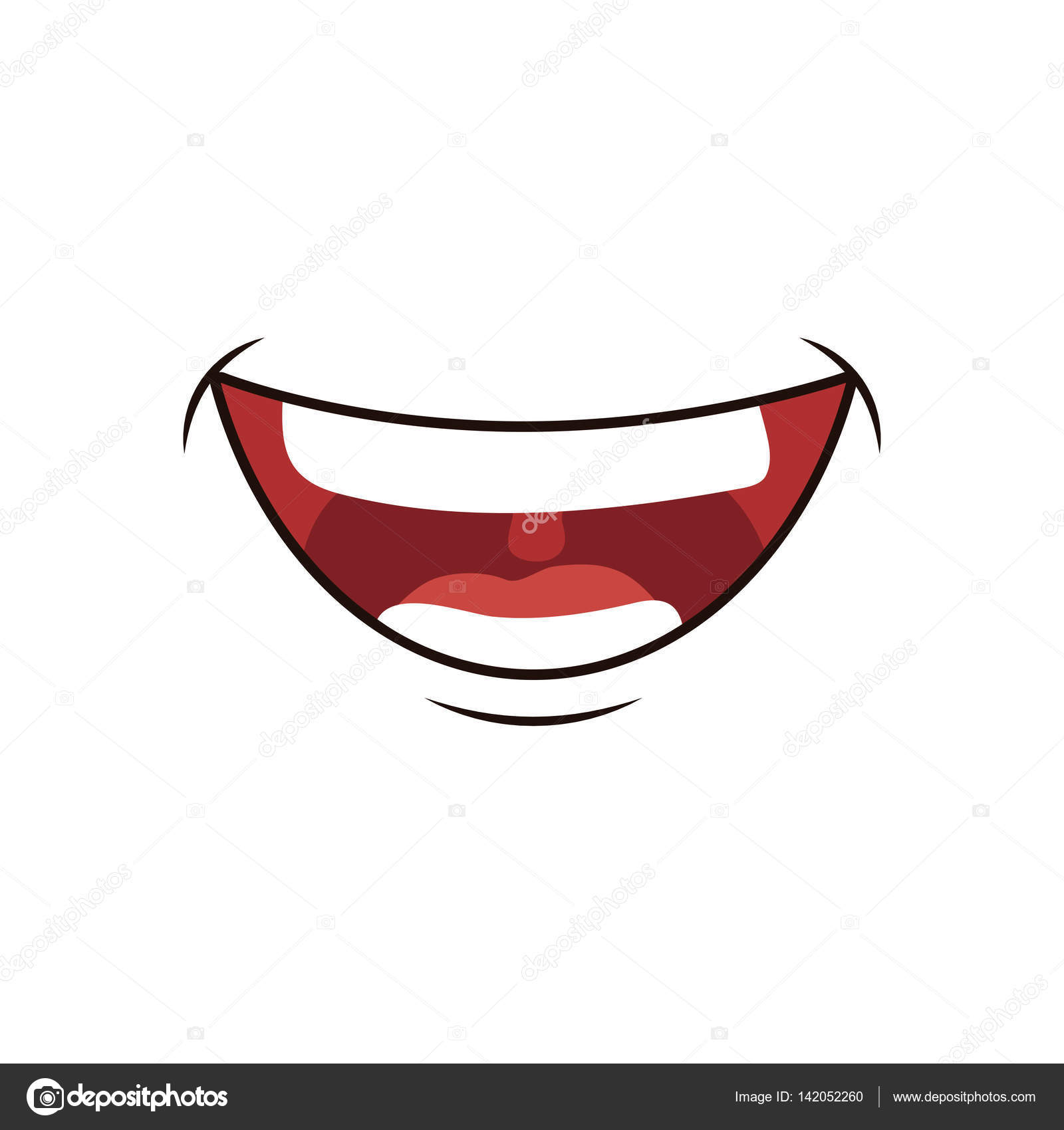 pic Laughing Mouth Graphic https depositphotos com 142052260 stock illustration mouth laughing cartoon html