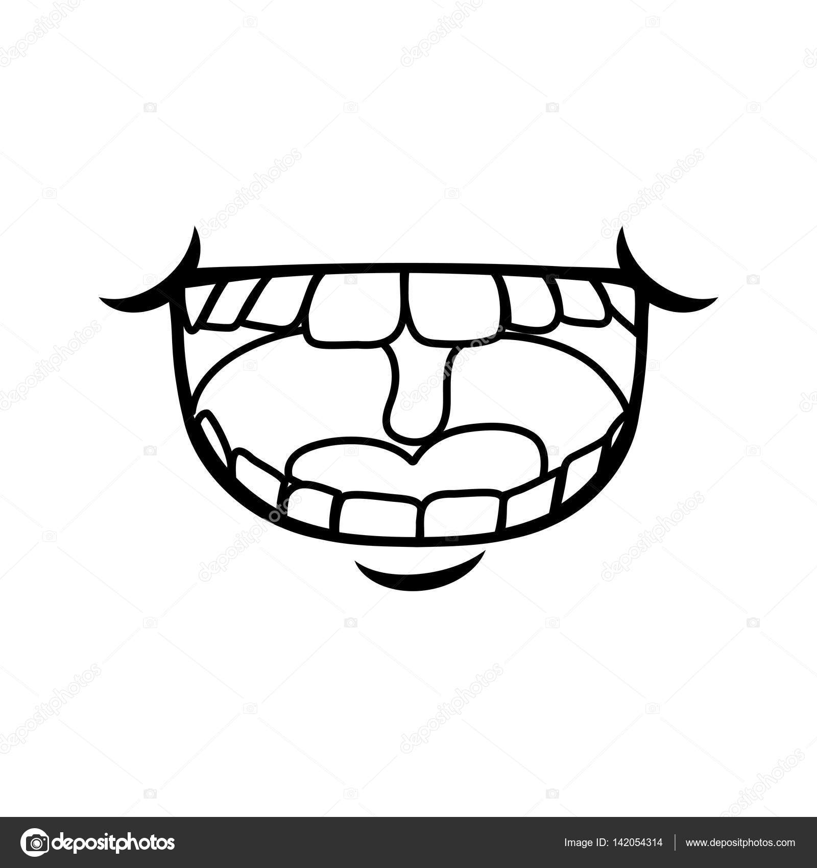 wallpapers Laughing Mouth Graphic depositphotos