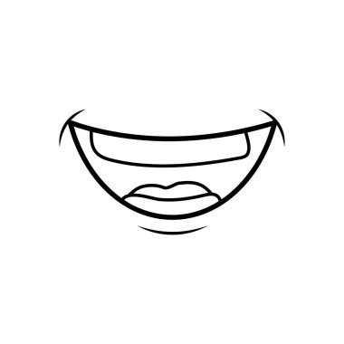 Ağız gülen çizgi film