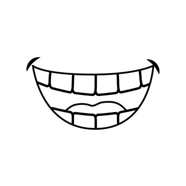 Ağız gülen çizgi film