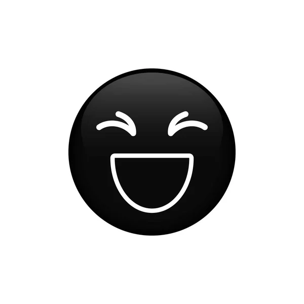 Roliga emoticon tecknad — Stock vektor