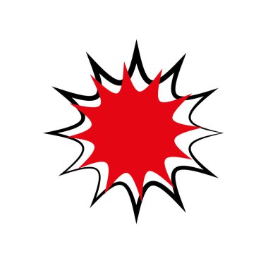 Komik patlama çizgi film