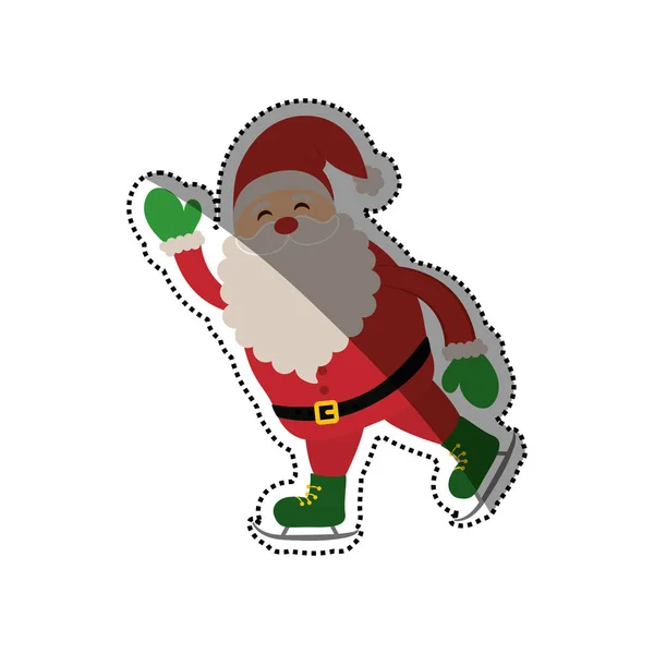 Noël dessin animé mignon — Image vectorielle