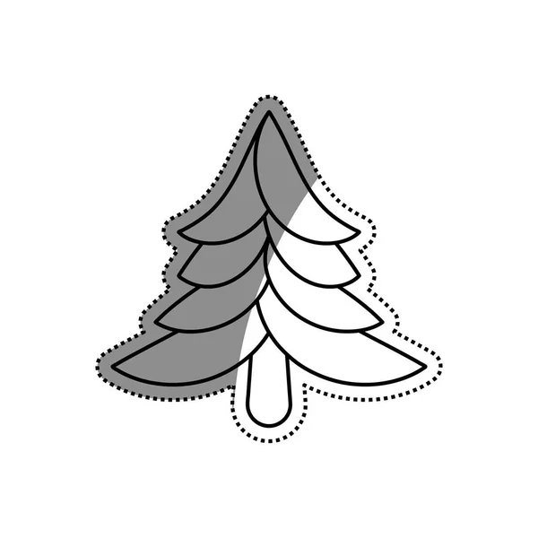 Symbole décoratif de Noël — Image vectorielle