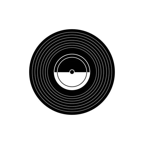 Vinyl-Musik — Stockvektor