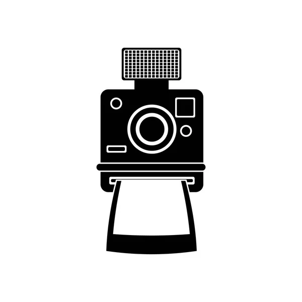 Câmera fotográfica vintage — Vetor de Stock