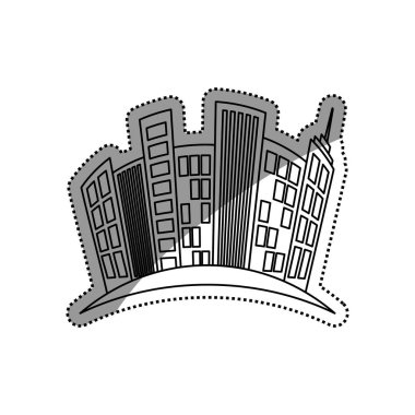 Şehir binaları sembolü