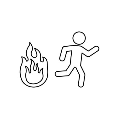 Yangın acil durum işareti