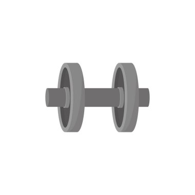 İzole jimnastik salonu ağırlık