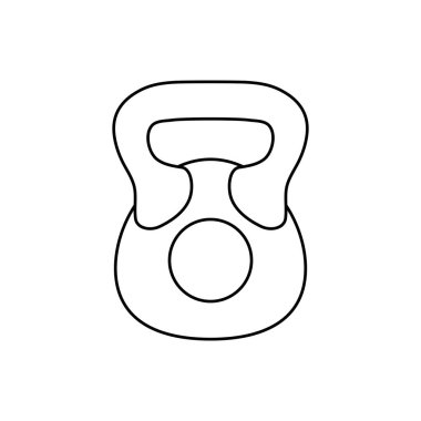 İzole jimnastik salonu ağırlık