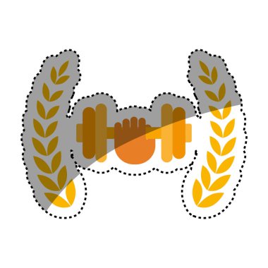 İzole jimnastik salonu ağırlık