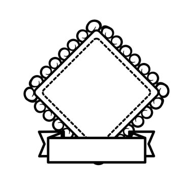 Vintage etiket dekoratif çerçeve büyük başlığı