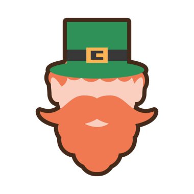 St patricks günü yüz cin karakter