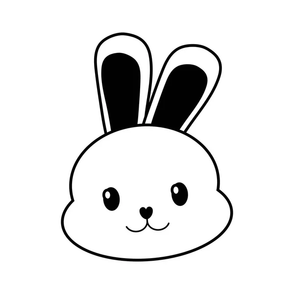 复活节兔子美线 — 图库矢量图片