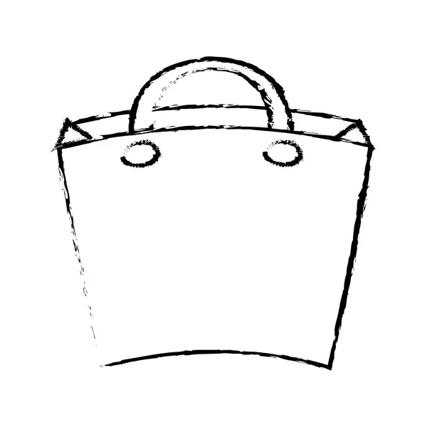 Tasche Geschenk-Einkaufsskizze — Stockvektor