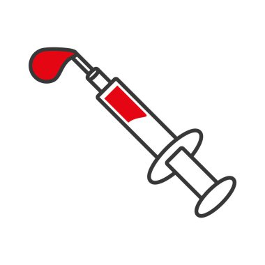 şırınga test damla kan bağışı