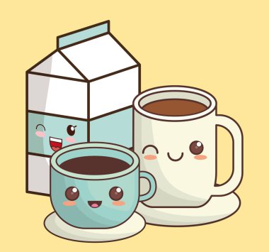 Kawaii gıda simge görüntüsü