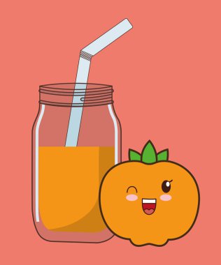 Kawaii gıda simge görüntüsü