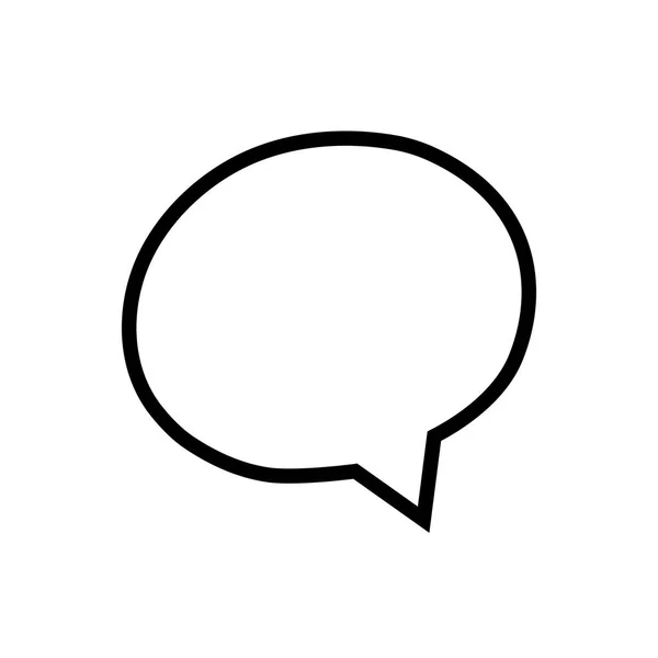 Bubble chat speakbox — Vettoriale Stock