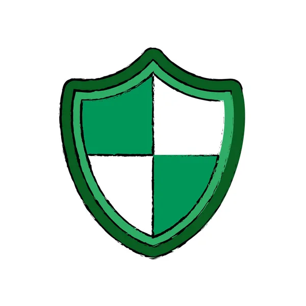 Símbolo de segurança do escudo —  Vetores de Stock