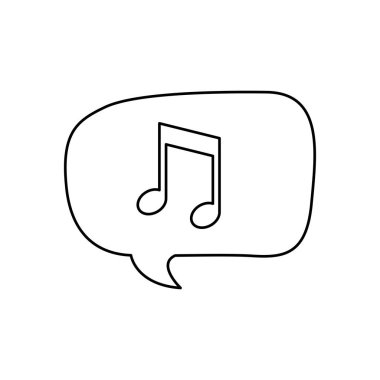 Müzik Not kabarcığın