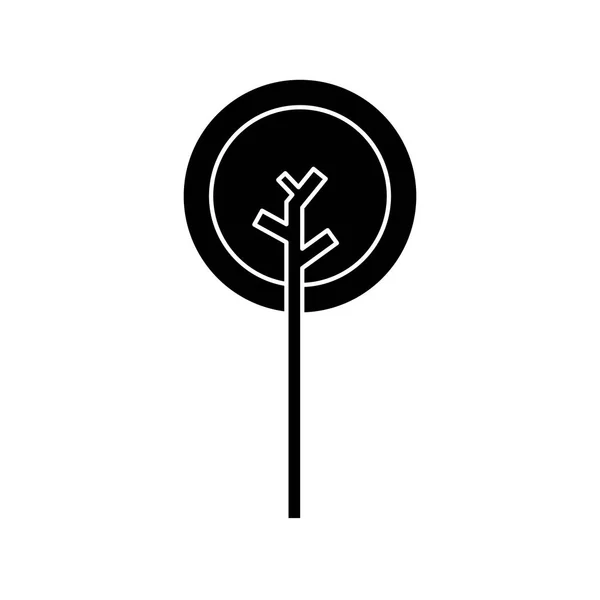 Ecología de la naturaleza del árbol — Vector de stock