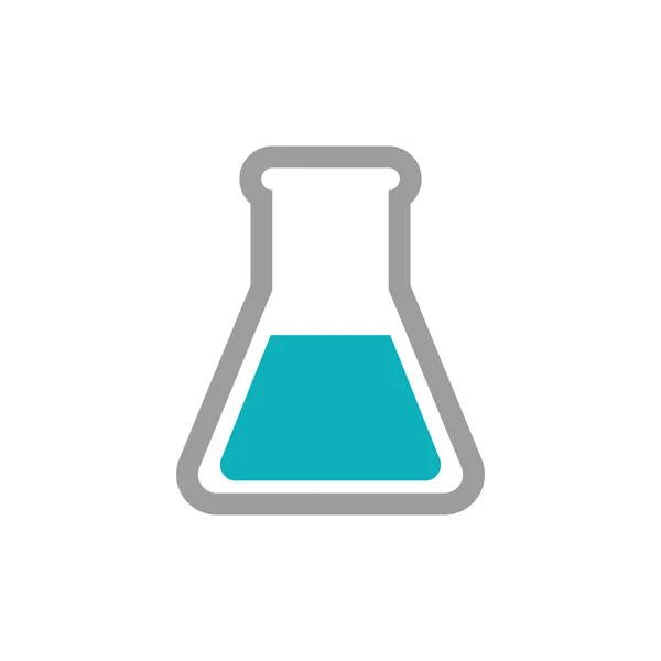 Chemiekolbenglas — Stockvektor