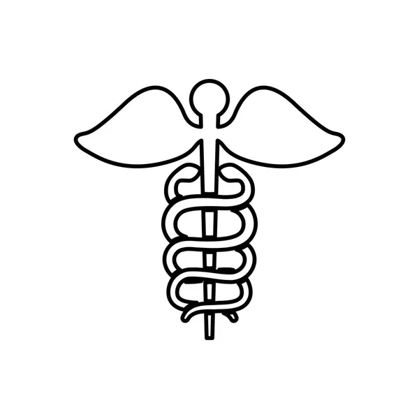 Medische gezondheidszorg symbool — Stockvector