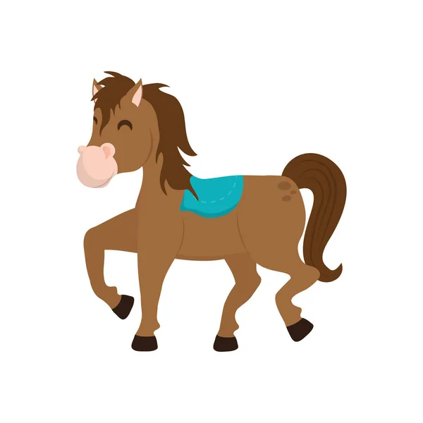 Animais de criação de cavalos — Vetor de Stock