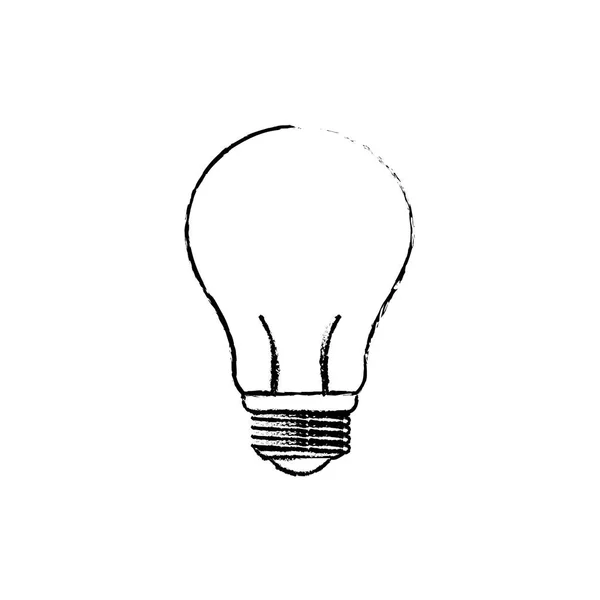 Glühbirne große Idee — Stockvektor