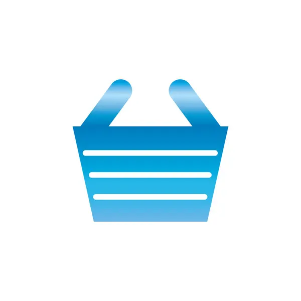 Shopping basket symbol — Stock vektor