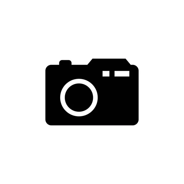 Símbolo da câmara fotográfica — Vetor de Stock