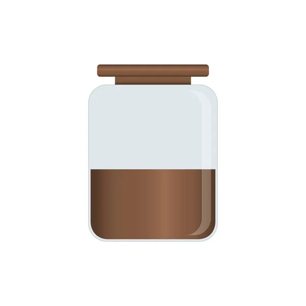 Keuken jar geïsoleerd — Stockvector