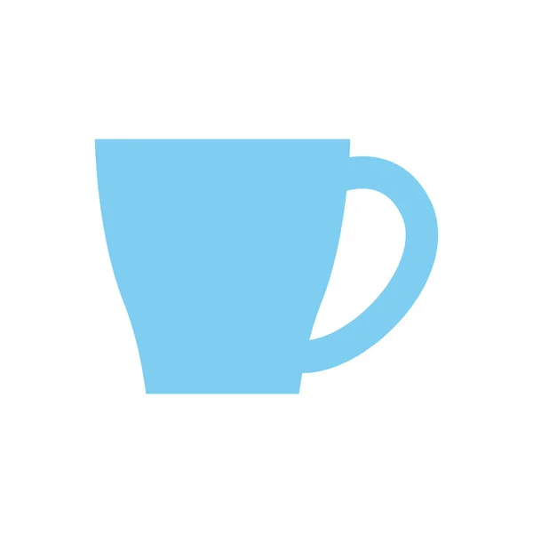 Porcelain mug cup — Stock Vector