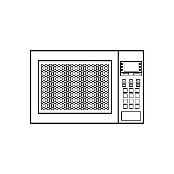 Microwave cookware equipment — Stock Vector