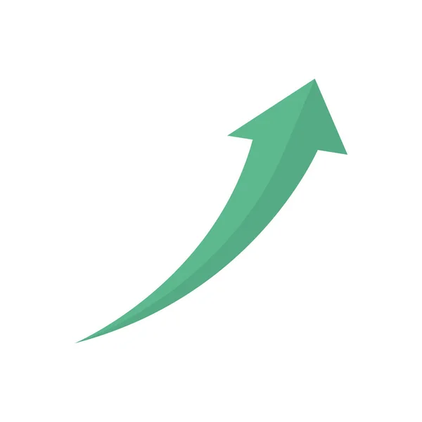 Financial growth symbol — Stock Vector