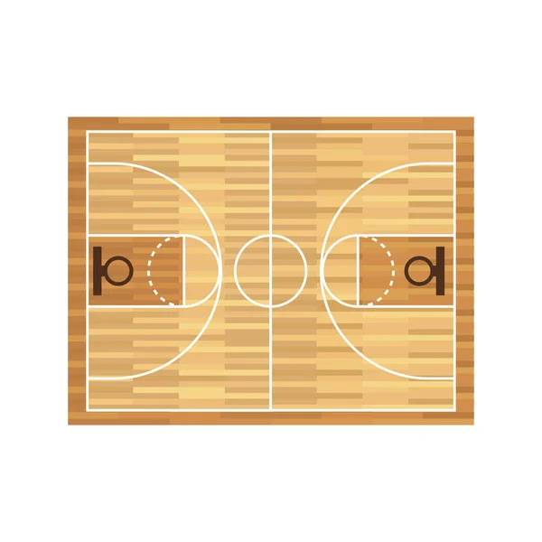 Basketbol spor oyunu — Stok Vektör