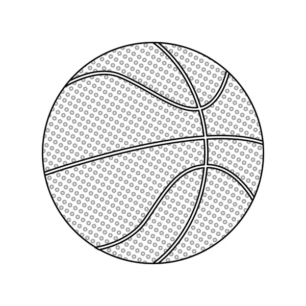 Basketbalové sportovní hry — Stockový vektor