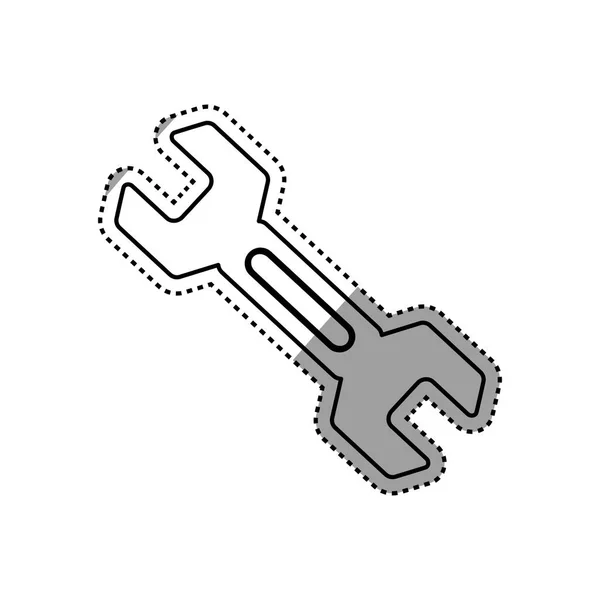 Construction Tools Symbol Icon Vector Illustration Graphic Design — Stock Vector