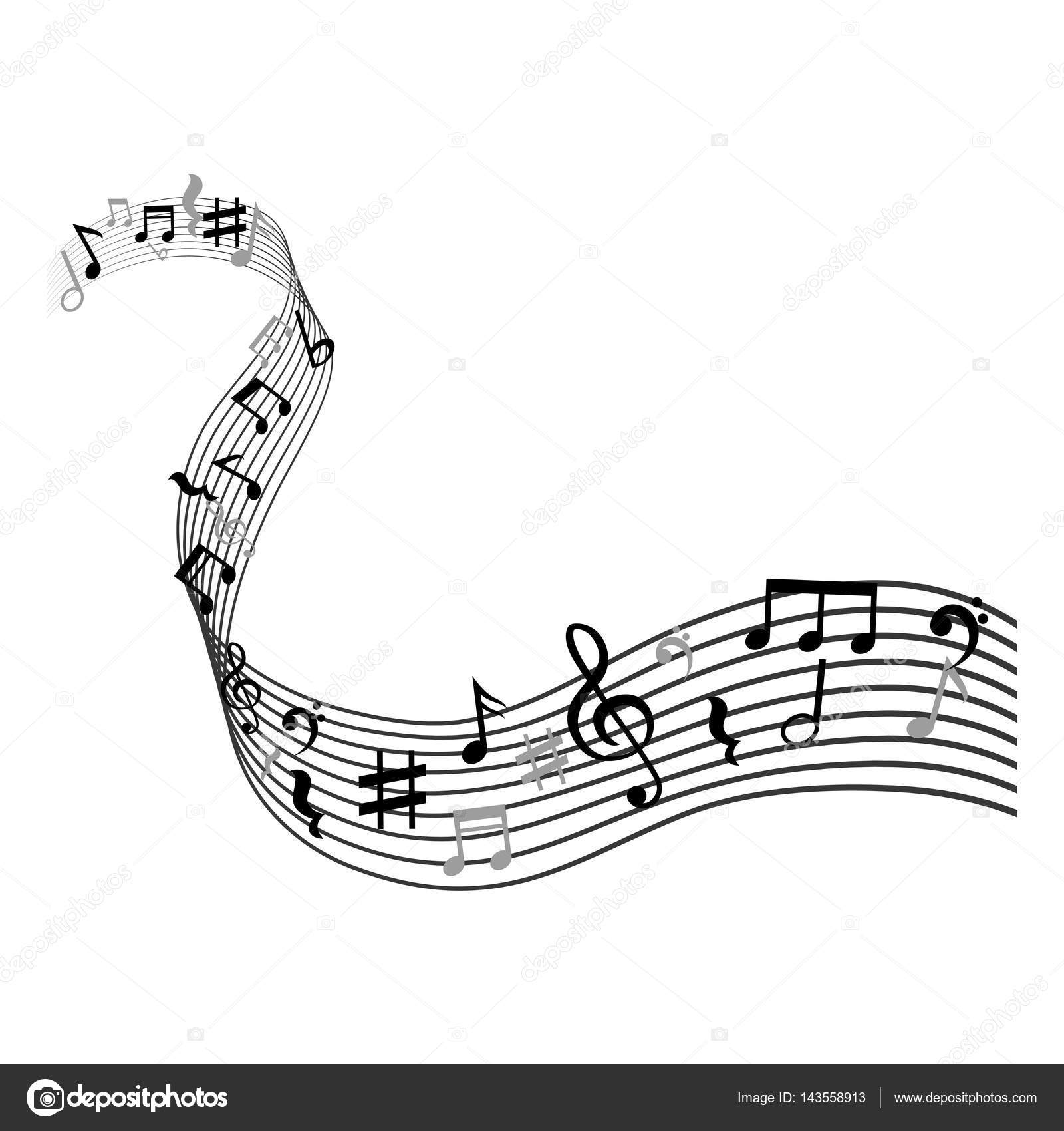 Musiknoten Symbol Musiknoten Symbol