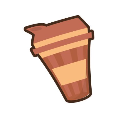 çizgi film taze içecek plastik bardak