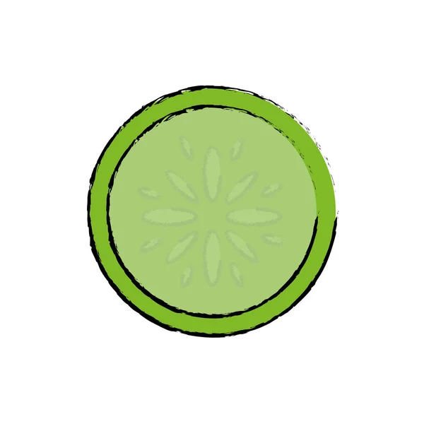 Kiwi Délicieux fruits — Image vectorielle