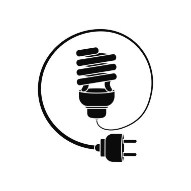 Spiral ampul simgesi