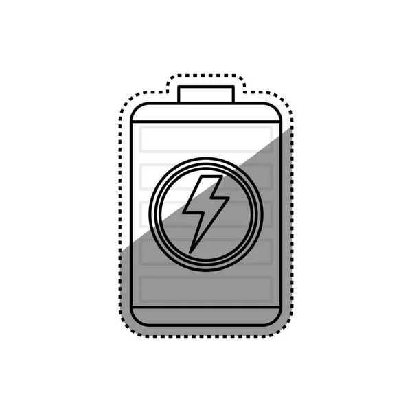 Електричний акумулятор символ — стоковий вектор