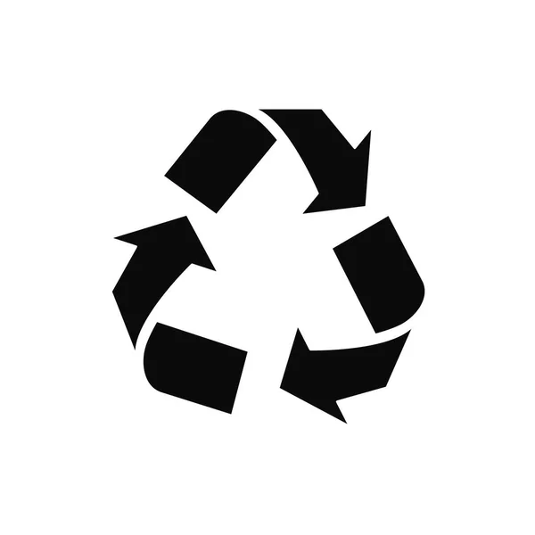 Ökologisches Symbol recyceln — Stockvektor