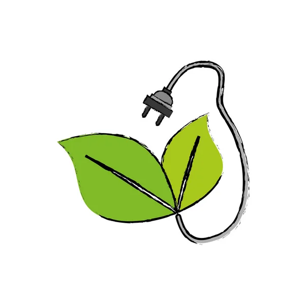 Ecologia da energia verde — Vetor de Stock