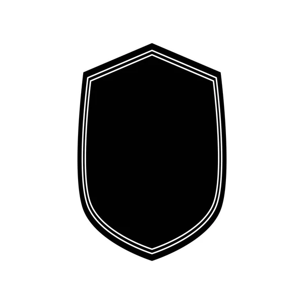 Shield emblem symbol — Stock vektor