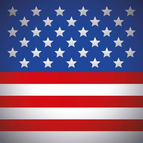 United States patriotic symbol — Stock Vector