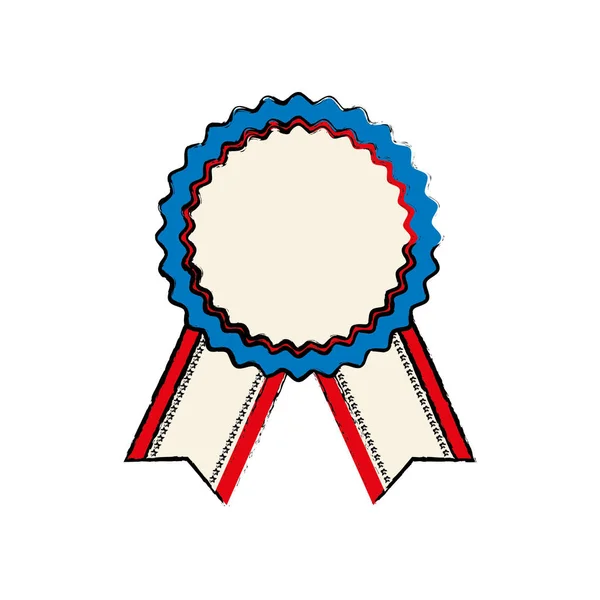 Premio Ribbon vacío — Vector de stock